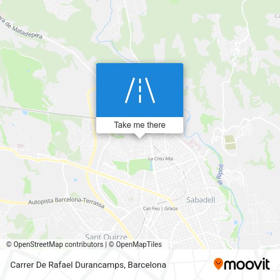 Carrer De Rafael Durancamps map
