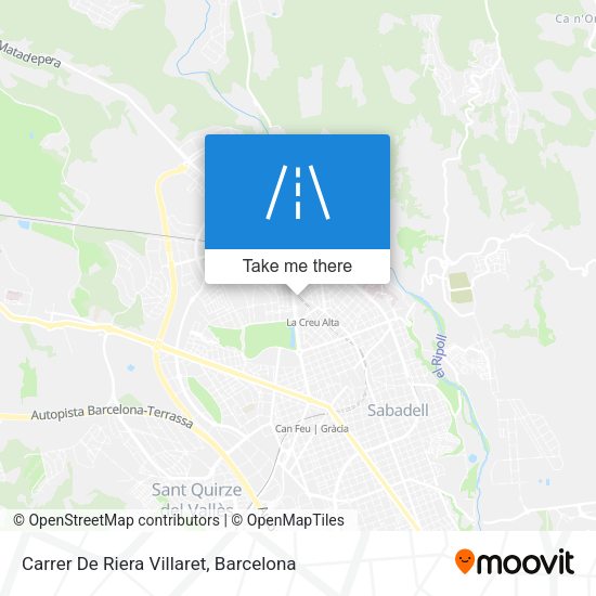Carrer De Riera Villaret map