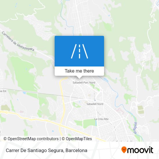 Carrer De Santiago Segura map