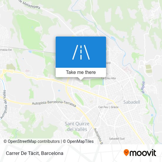 Carrer De Tàcit map