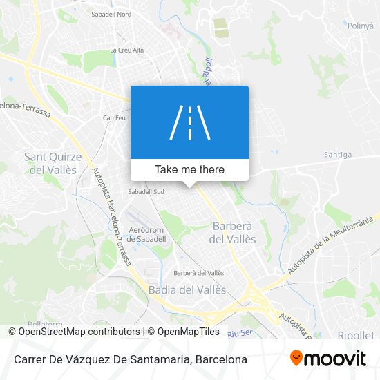 Carrer De Vázquez De Santamaria map