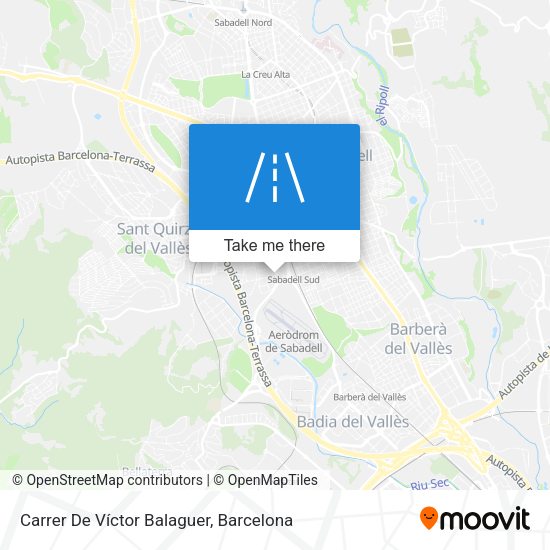 Carrer De Víctor Balaguer map