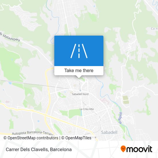 Carrer Dels Clavells map