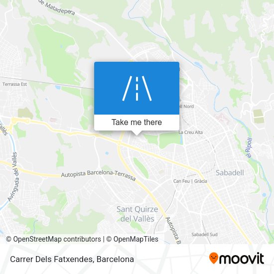 Carrer Dels Fatxendes map