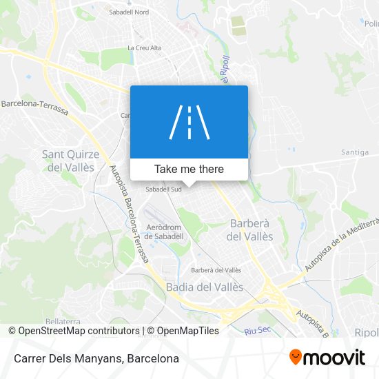 Carrer Dels Manyans map