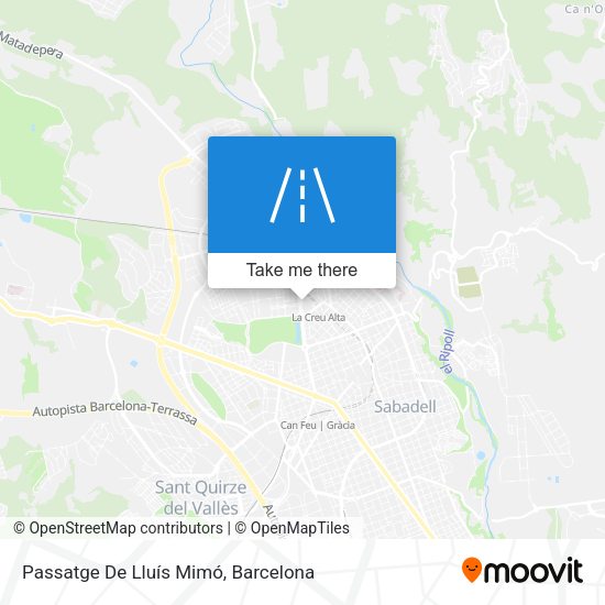 Passatge De Lluís Mimó map