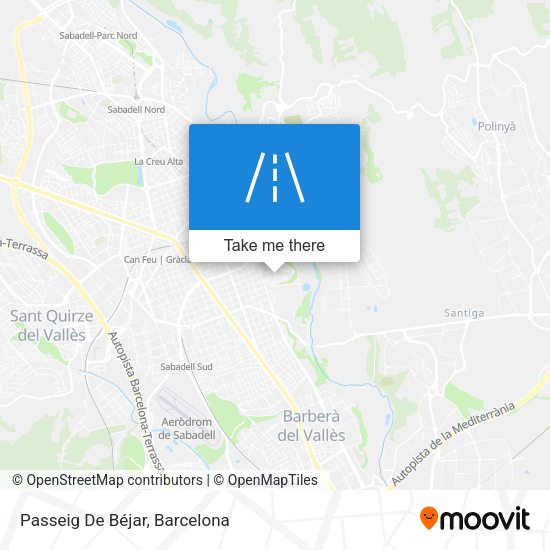 Passeig De Béjar map