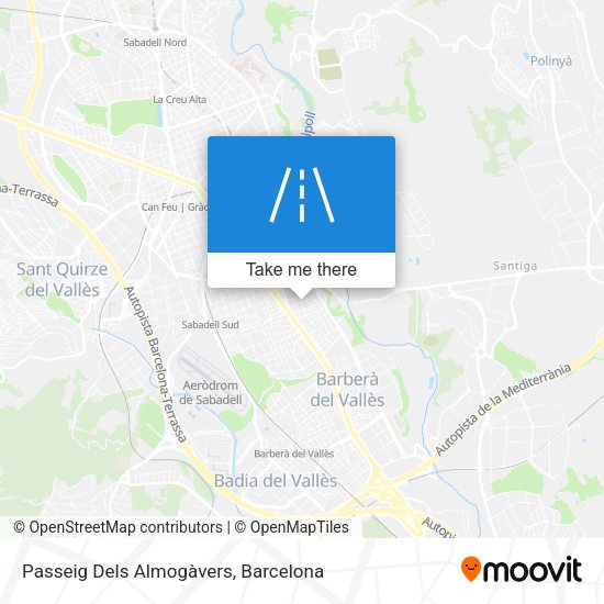Passeig Dels Almogàvers map