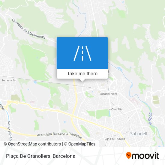 Plaça De Granollers map
