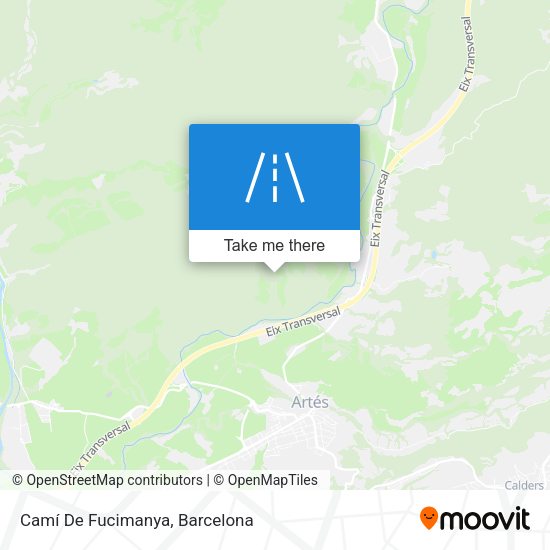 Camí De Fucimanya map