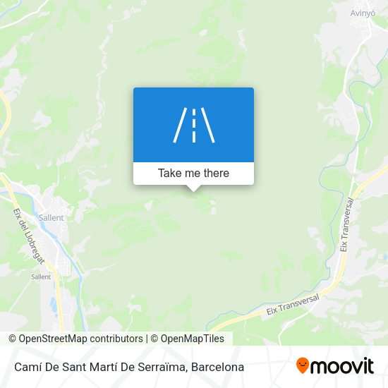 Camí De Sant Martí De Serraïma map