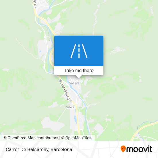 Carrer De Balsareny map