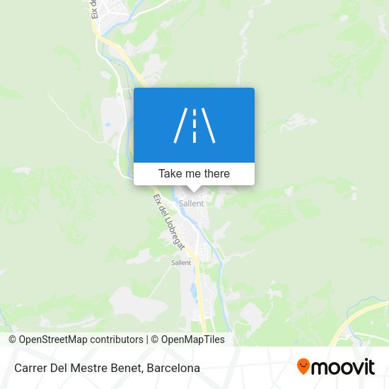 Carrer Del Mestre Benet map