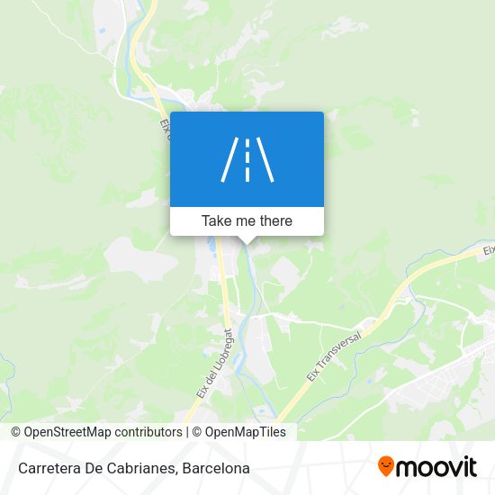 Carretera De Cabrianes map