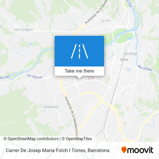 Carrer De Josep Maria Folch I Torres map