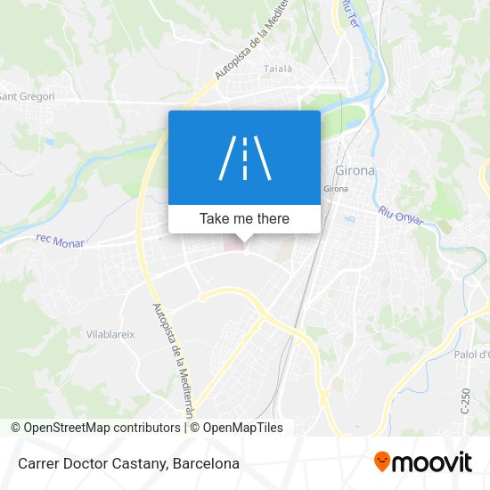 Carrer Doctor Castany map
