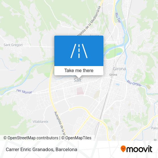 Carrer Enric Granados map
