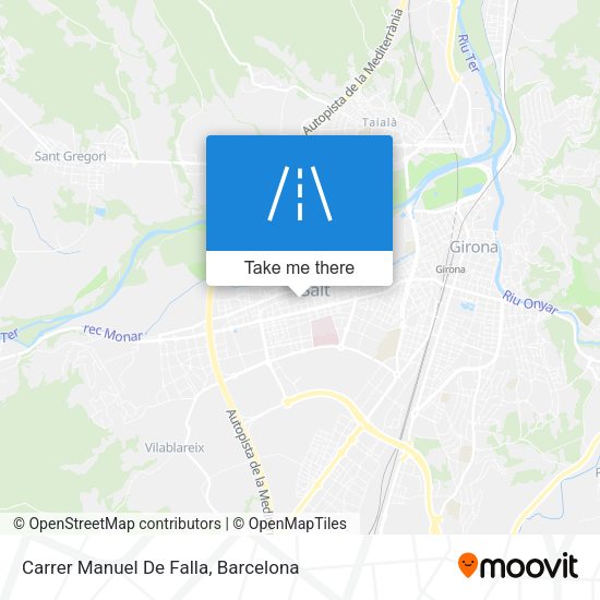 Carrer Manuel De Falla map