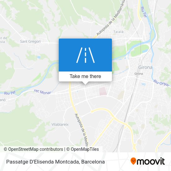 Passatge D'Elisenda Montcada map