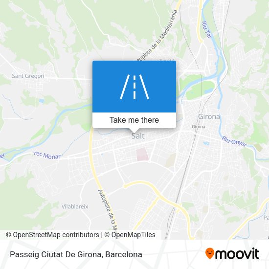Passeig Ciutat De Girona map