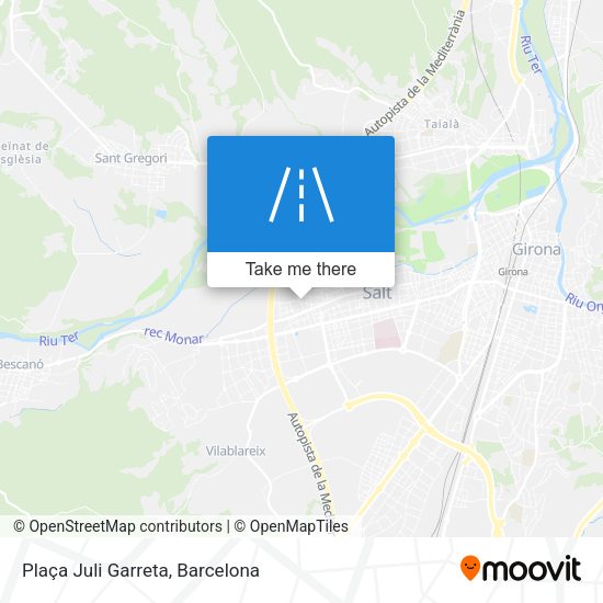 Plaça Juli Garreta map