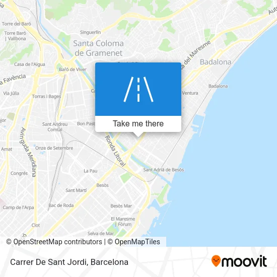 Carrer De Sant Jordi map