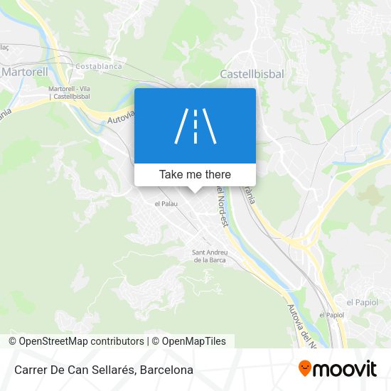 Carrer De Can Sellarés map