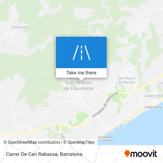 Carrer De Can Rabassa map