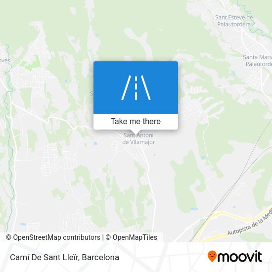 Camí De Sant Lleïr map