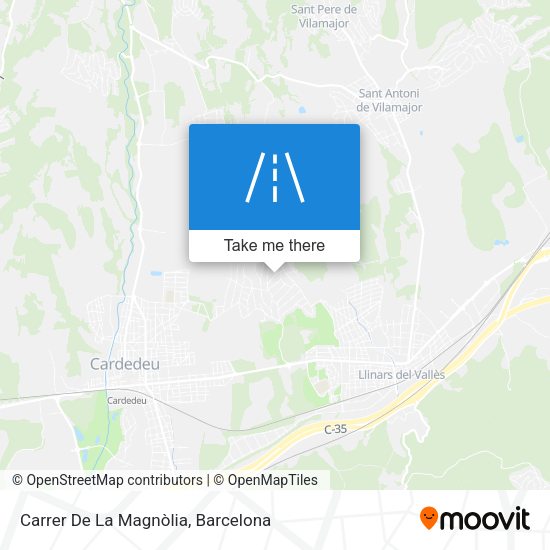 Carrer De La Magnòlia map