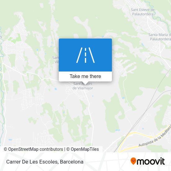 Carrer De Les Escoles map