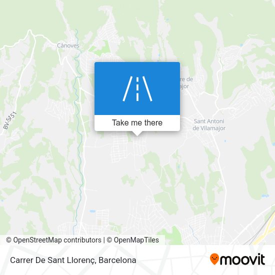 Carrer De Sant Llorenç map