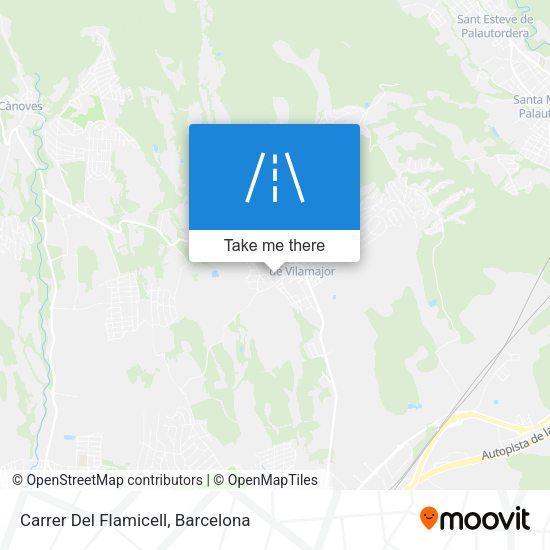 Carrer Del Flamicell map