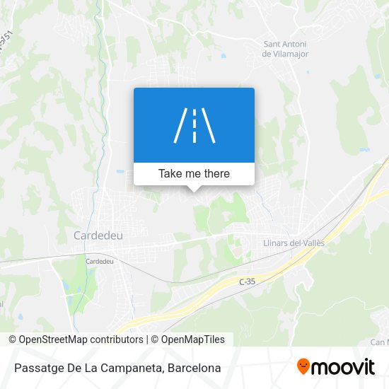 Passatge De La Campaneta map