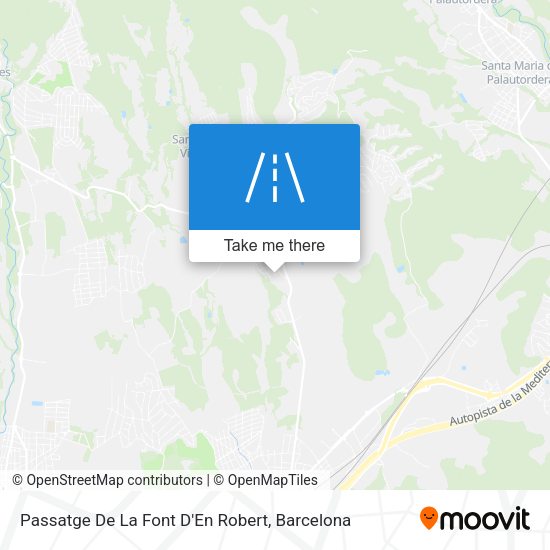 Passatge De La Font D'En Robert map