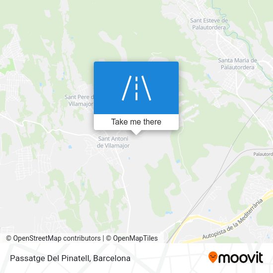Passatge Del Pinatell map
