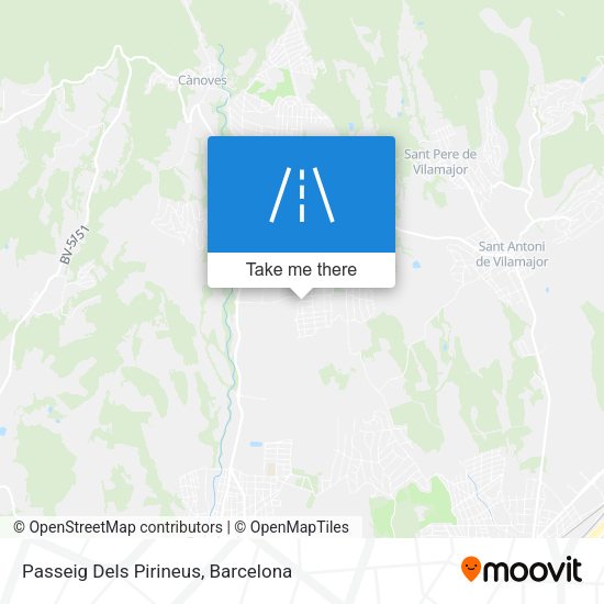 Passeig Dels Pirineus map