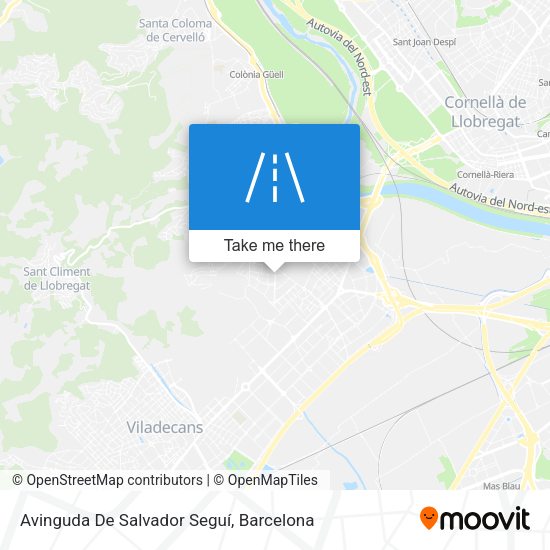 Avinguda De Salvador Seguí map
