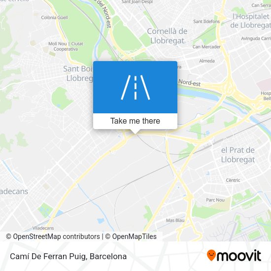 Camí De Ferran Puig map