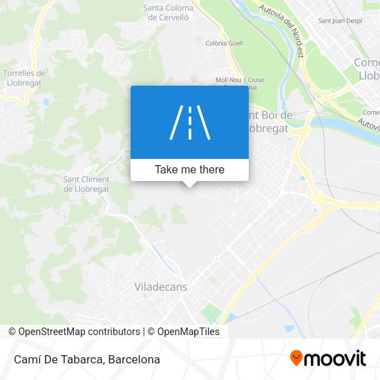 Camí De Tabarca map