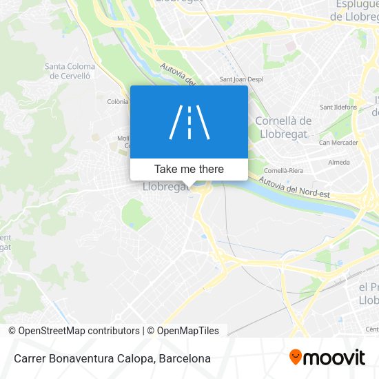Carrer Bonaventura Calopa map