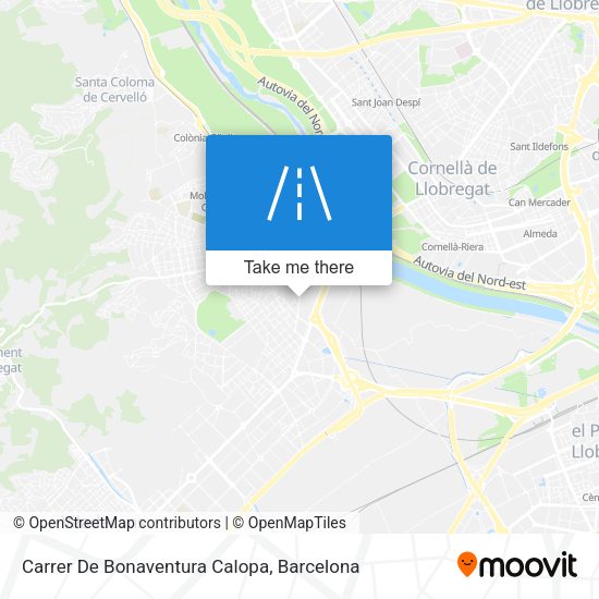 Carrer De Bonaventura Calopa map