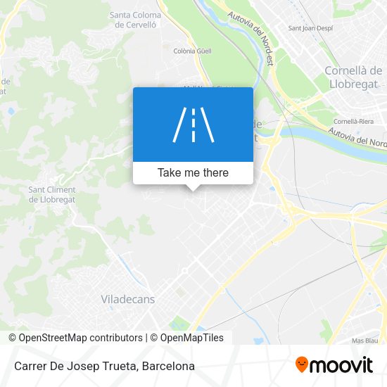 Carrer De Josep Trueta map