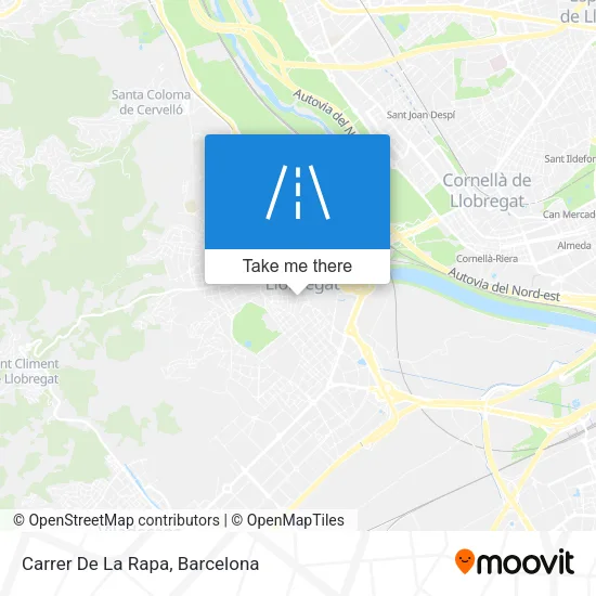 Carrer De La Rapa map