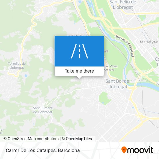 Carrer De Les Catalpes map