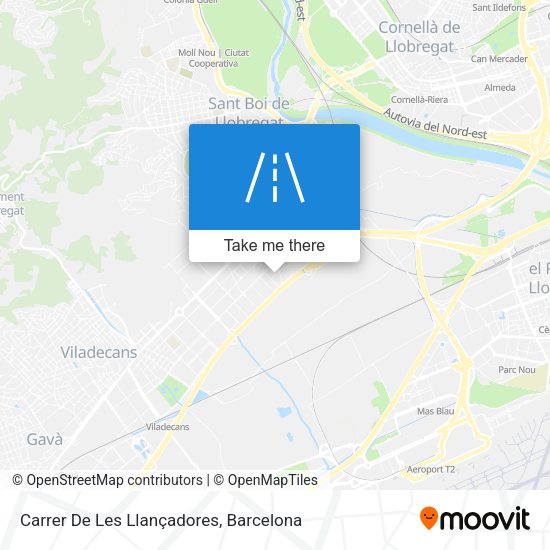 Carrer De Les Llançadores map