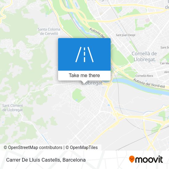 Carrer De Lluís Castells map