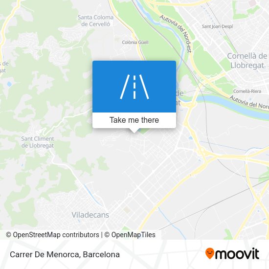 Carrer De Menorca map