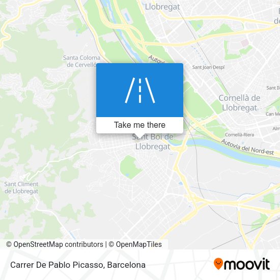 Carrer De Pablo Picasso map