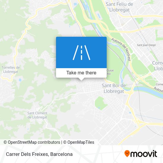 Carrer Dels Freixes map